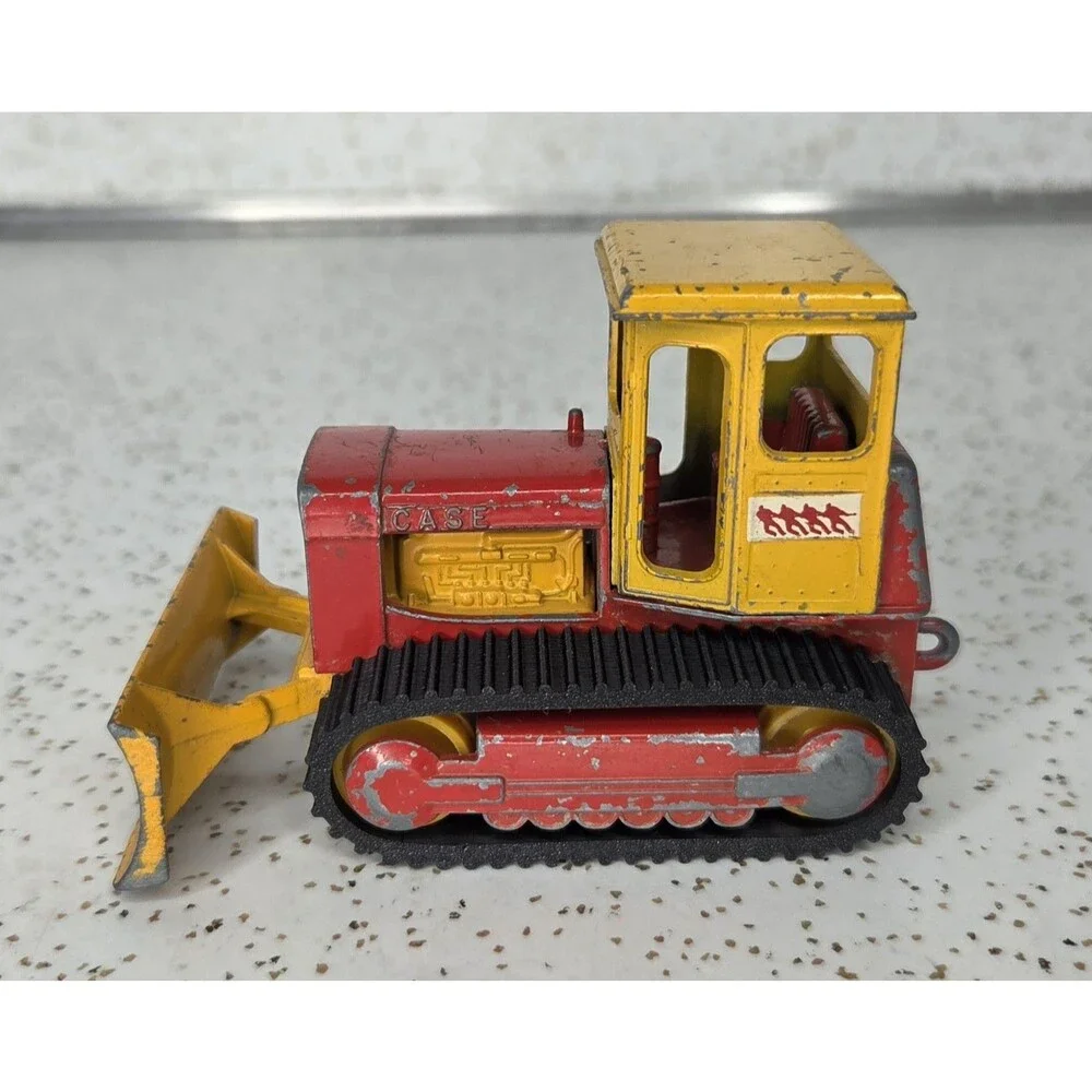 Matchbox Lesney King Size K-17 Ford Tractor Dyson Low Loader & Case Tractor